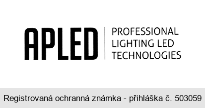 APLED PROFESSIONAL LIGHTING LED TECHNOLOGIES