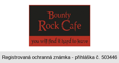 Bounty Rock Cafe you will find it hard to leave