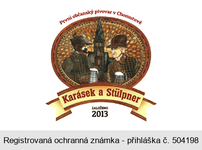 Karásek a Stülpner První občanský pivovar v Chomutově založeno 2013