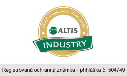 ALTIS INDUSTRY Food Production Since 1894