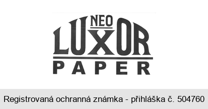 NEO LUXOR PAPER