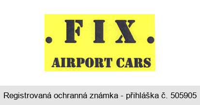 FIX AIRPORT CARS