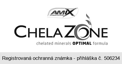 AMIX ADVANCED NUTRITION CHELAZONE chelated minerals OPTIMAL formula