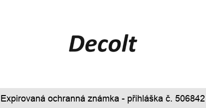 Decolt