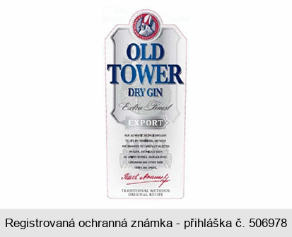 OLD TOWER DRY GIN