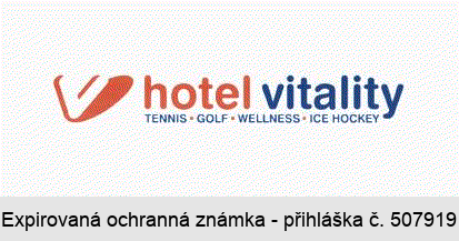 v hotel vitality TENNIS GOLF WELLNESS ICE HOCKEY