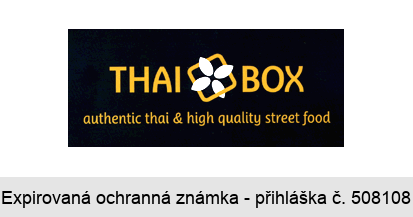 THAI BOX authentic thai & high quality street food