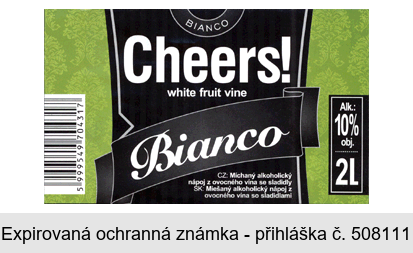 Cheers! white fruit vine Bianco