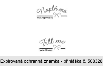 Naplň mě www.naplnme.eu Fill me www.fillme.cz