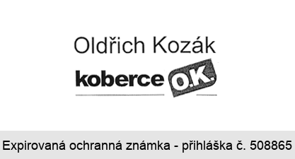 Oldřich Kozák koberce O.K.