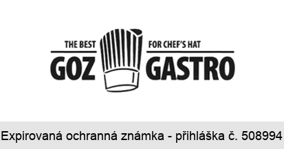 THE BEST FOR CHEF´S HAT GOZ GASTRO