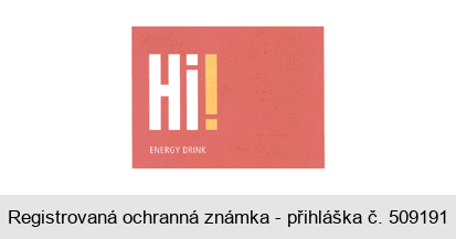 Hi! ENERGY DRINK