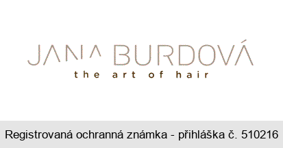 JANA BURDOVÁ the art of hair