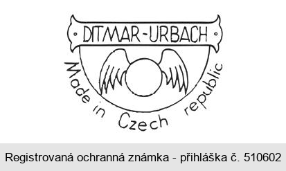 DITMAR - URBACH Made in Czech republic