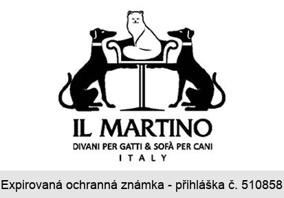 IL MARTINO DIVANI PER GATTI & SOF? PER CANI ITALY