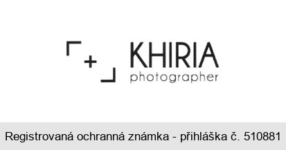KHIRIA photographer