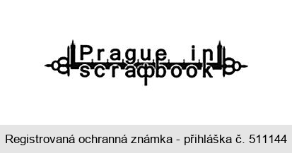Prague in scrappbook
