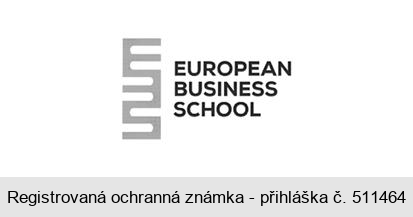 EUROPEAN BUSINESS SCHOOL EBS