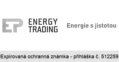 EP ENERGY TRADING Energie s jistotou