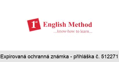 1st English Method...know-how to learn...