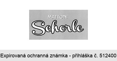 MATTONI Schorle