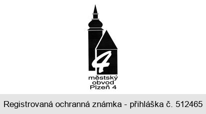 městský obvod Plzeň 4