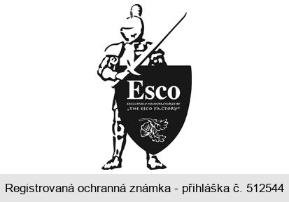 Esco EXCLUSIVELY MANUFACTURED BY "THE ESCO FACTORY"