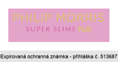 PHILIP MORRIS SUPER SLIMS N.8