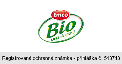 Emco Bio Organic müsli