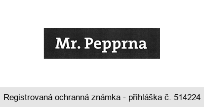 Mr. Pepprna