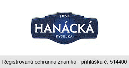 HANÁCKÁ KYSELKA 1854