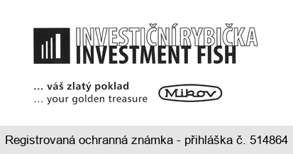 INVESTIČNÍ RYBIČKA INVESTMENT FISH ... váš zlatý poklad ... your golden treasure Mikov