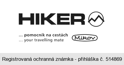 HIKER ... pomocník na cestách ... your travelling mate Mikov