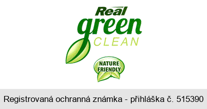 Real green CLEAN NATURE FRIENDLY