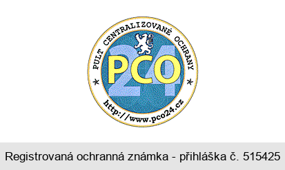 PCO PULT CENTRALIZOVANÉ OCHRANY http://www.pco24.cz