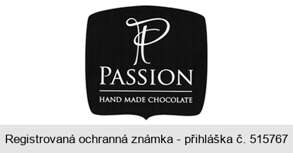 P PASSION HAND MADE CHOCOLATE