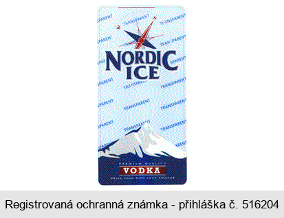 NORDIC ICE VODKA