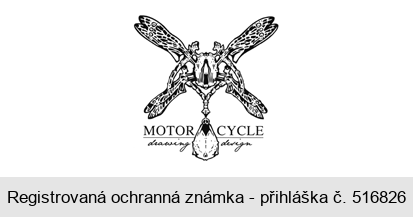 MOTOR cycle drawing design