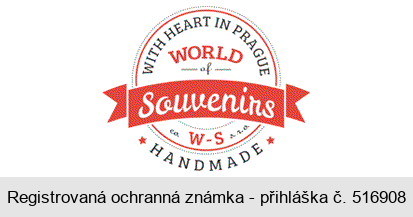 WORLD of Souvenirs co. W - S s.r.o. WITH HEART IN PRAGUE HANDMADE