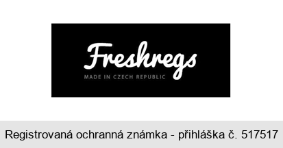 Freshregs MADE IN CZECH REPUBLIC