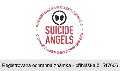 SUICIDE ANGELS INKED WARM-HEARTED CHICKS WWW.SUICIDEANGELS.CZ