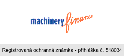machinery finance
