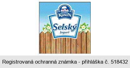 MLÉKÁRNA KUNÍN Selský Jogurt