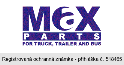MaX PARTS FOR TRUCK, TRAILER AND BUS