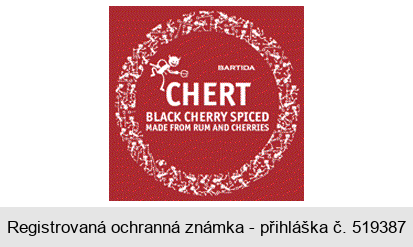 BARTIDA CHERT BLACK CHERRY SPICED MADE FROM RUM AND CHERRIES
