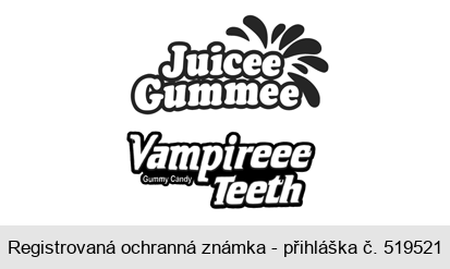 Juicee Gummee Vampireee Teeth Gummy Candy
