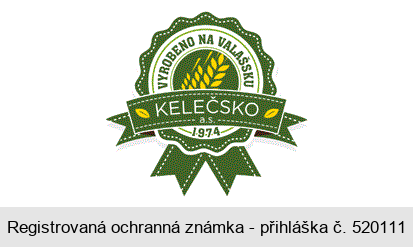 VYROBENO NA VALAŠSKU KELEČSKO a.s. 1974