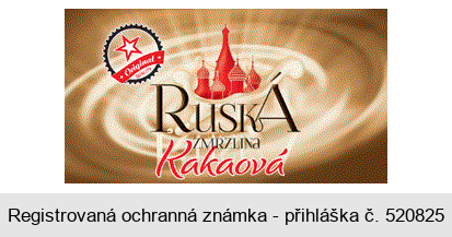 RUSKÁ ZMRZLINA Kakaová Original QUALITY