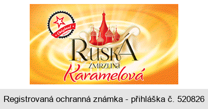 RUSKÁ ZMRZLINA Karamelová Original QUALITY