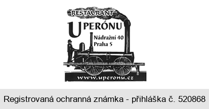 RESTAURANT U PERÓNU Nádražní 40 Praha 5 www.uperonu.cz